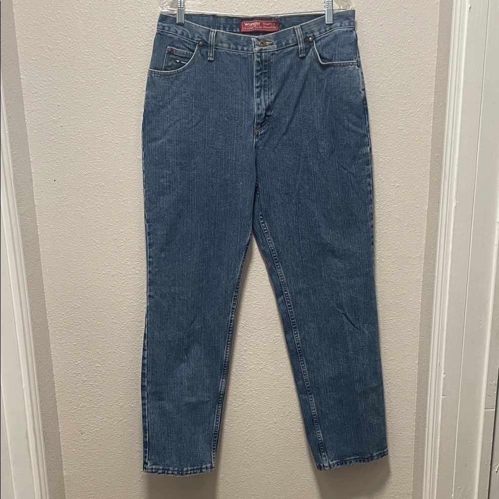 Vintage Wrangler Blue High Rise Jeans Size 16x32